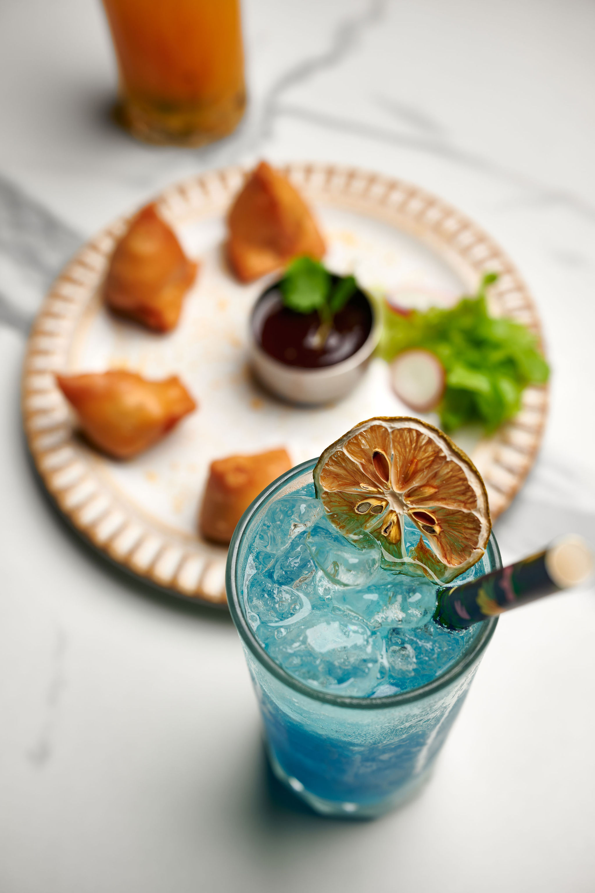 Street-food inspired snacks and sauces for sharing